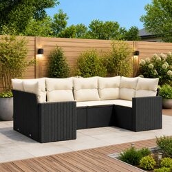 Create Your Outdoor Haven with a 6-Piece Sofa Set