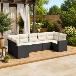 Cozy 7 Piece Outdoor Sofa Set for Your Patio