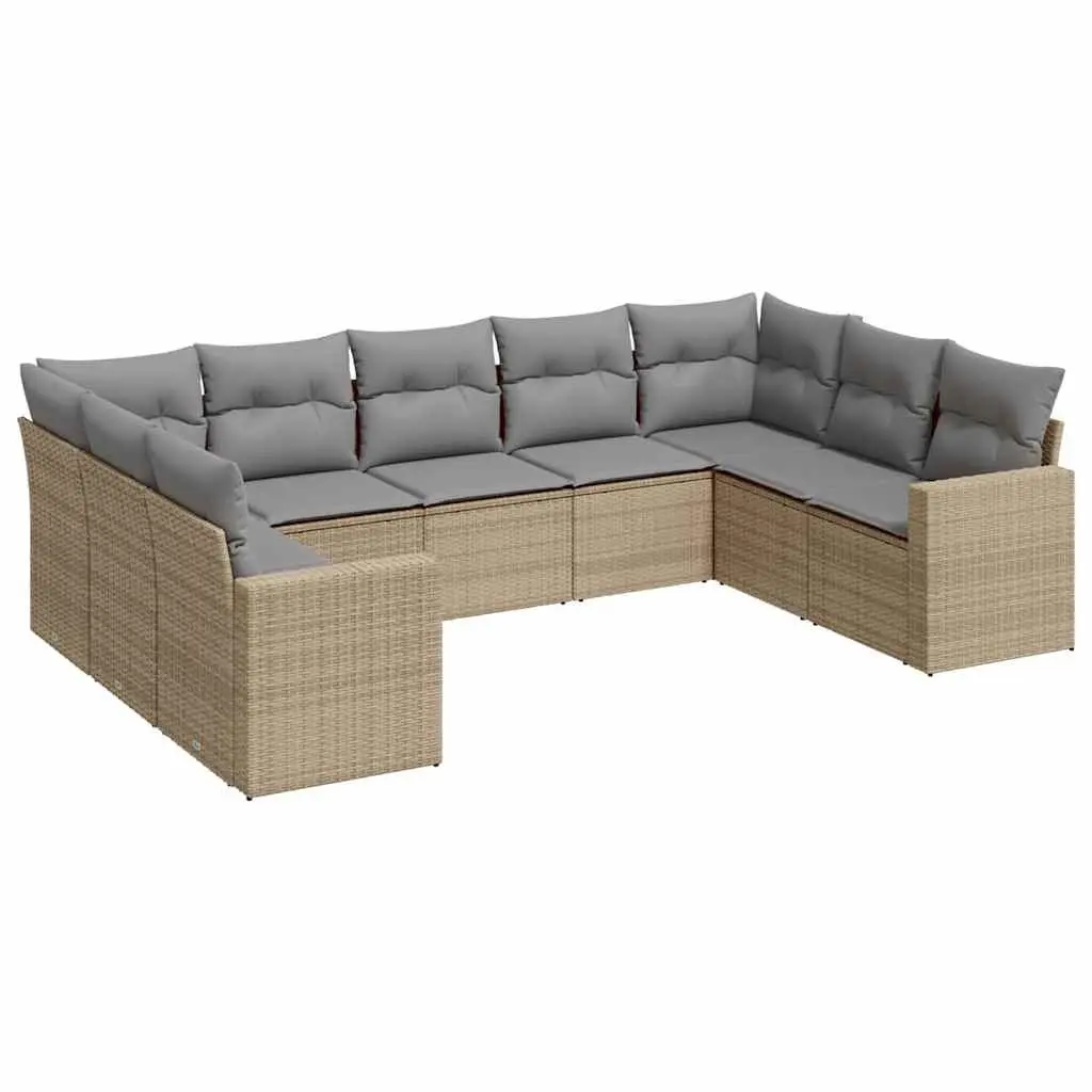 9 Piece Outdoor Sofa Set