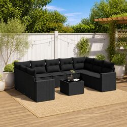 10 Piece Garden Sofa Set