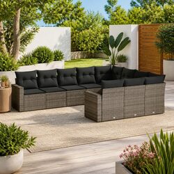 Create Your Perfect Outdoor Space with a 10-Piece Sofa Set