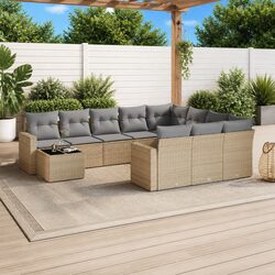 Your New 11-Piece Outdoor Sectional Sofa Set Awaits