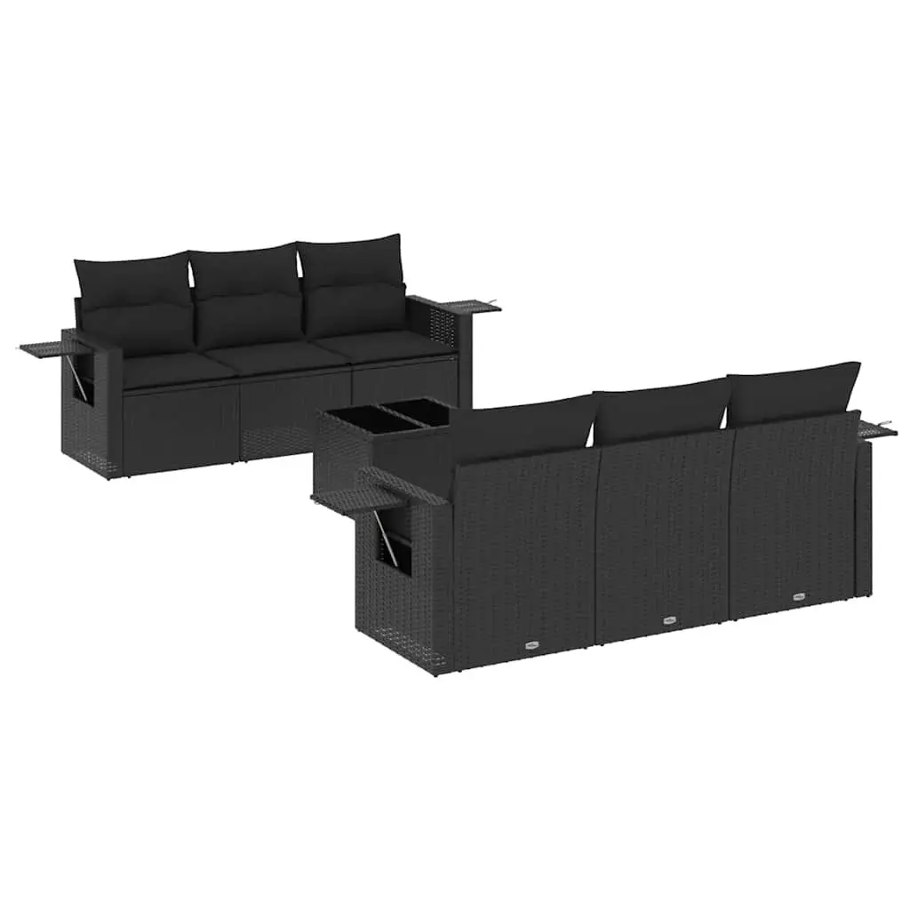 7 Piece Garden Sofa Set for Relaxing Outdoors