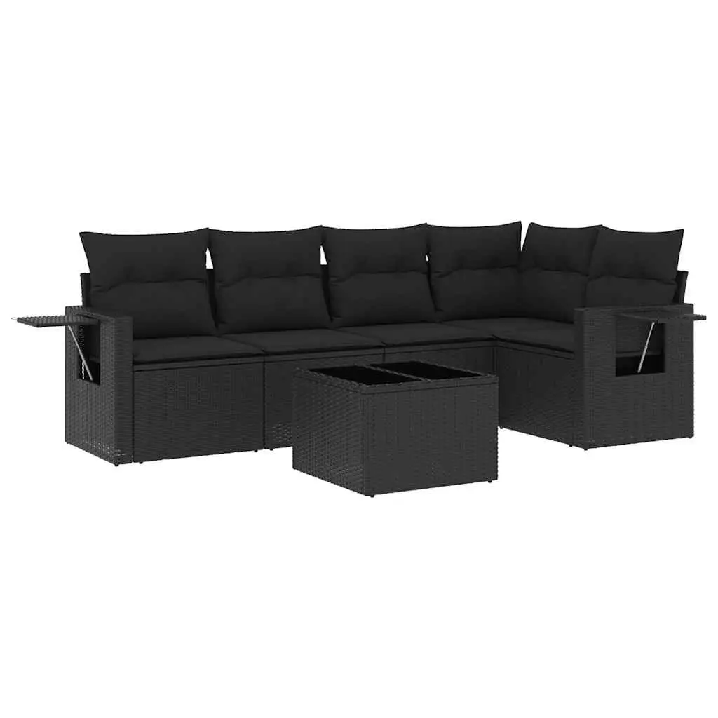 6 Piece Garden Sofa Set
