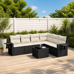 Join Family and Friends on This 7-Piece Garden Sofa Set