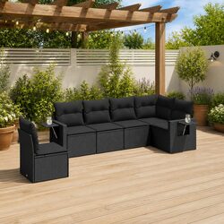 Friendly 6-Piece Outdoor Sofa Set for Your Patio