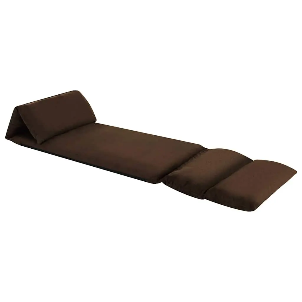 Folding Floor Chair Lounger Chaise Adjustable Relaxing Indoor Outdoor Compact