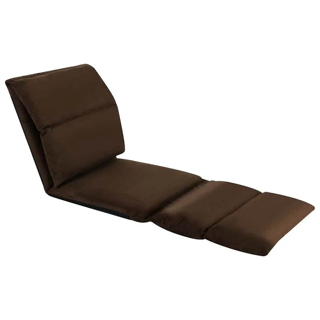 Folding Floor Chair Lounger Chaise Adjustable Relaxing Indoor Outdoor Compact