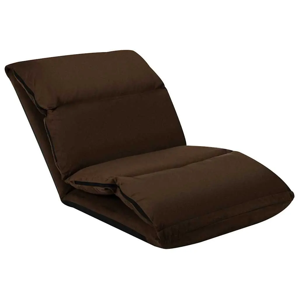 Folding Floor Chair Lounger Chaise Adjustable Relaxing Indoor Outdoor Compact