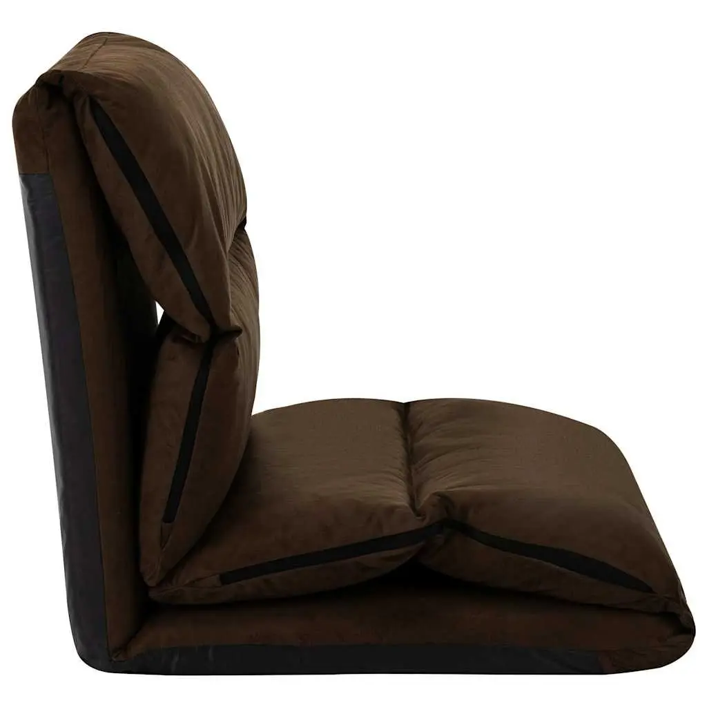 Folding Floor Chair Lounger Chaise Adjustable Relaxing Indoor Outdoor Compact
