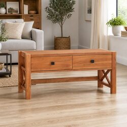 Your Perfect Teak Wood TV Cabinet 100x40x45 cm