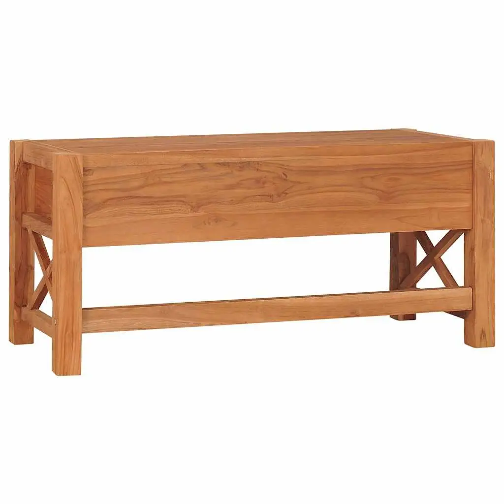 Teak Wood TV Cabinet 100x40x45 cm