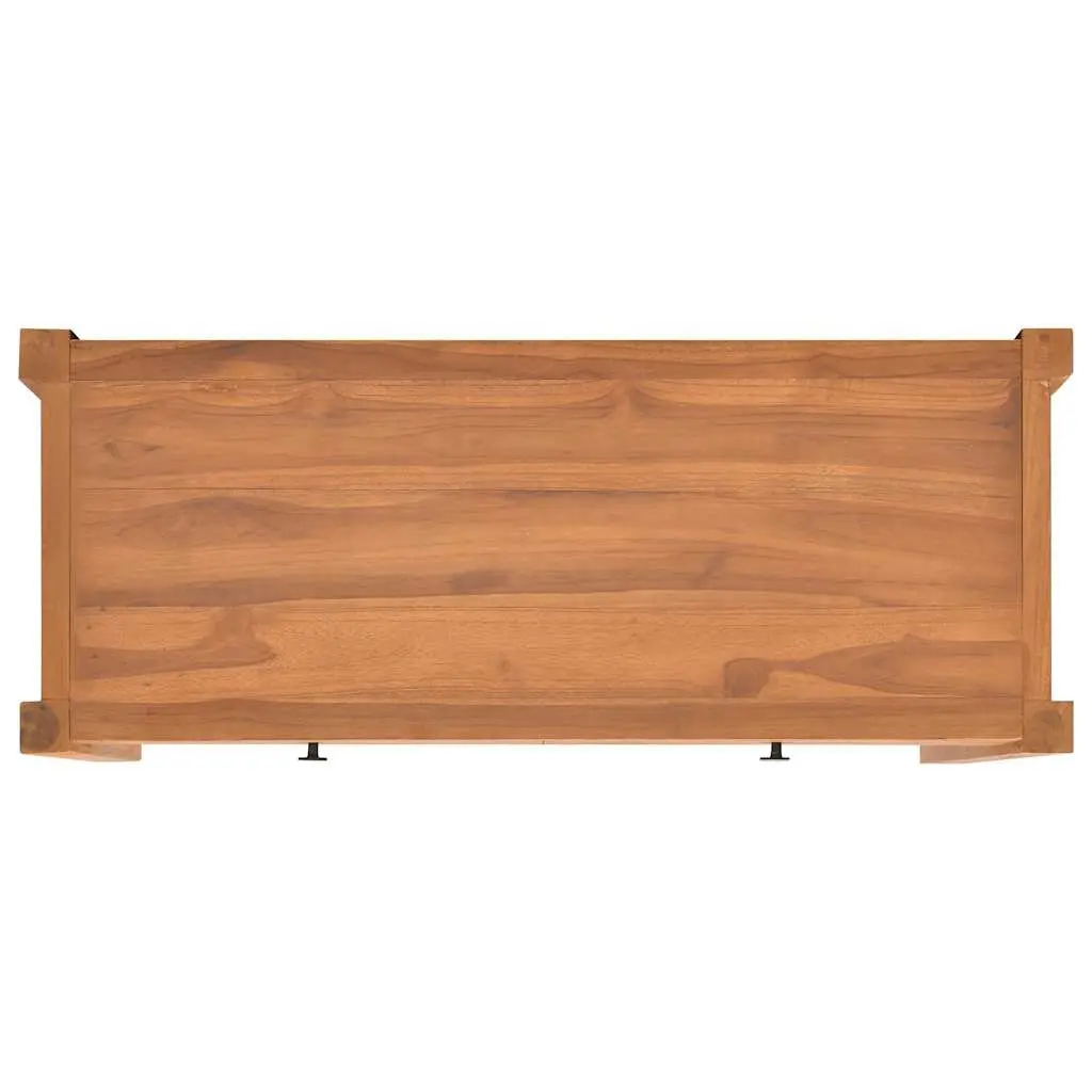 Teak Wood TV Cabinet 100x40x45 cm