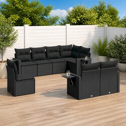 Welcome Comfort with Our 8-Piece Garden Sofa Set