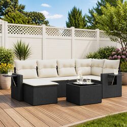 Your 7 Piece Garden Sofa Set Awaits for Outdoor Relaxation