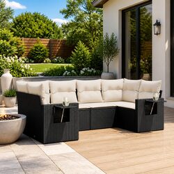 Friendly 6 Piece Garden Sofa Set for Your Outdoor Needs