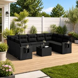 Your Ideal 10 Piece Garden Sofa Set for Outdoor Comfort