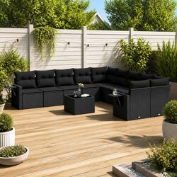 Relaxing 11-Piece Outdoor Sofa Set for You