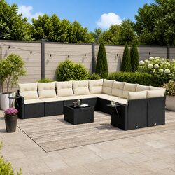 Create Your Outdoor Oasis with 11-Piece Sofa Set