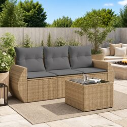 Enhance Your Outdoor Area with This 4 Piece Sofa Set
