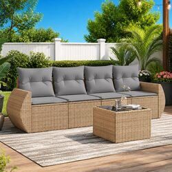 Create a Cozy Outdoor Space with a 5-Piece Sofa Set