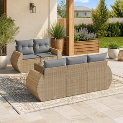 Create Your Perfect Outdoor Space with a 6-Piece Sofa Set