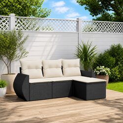 Your Ideal 4 Piece Garden Sofa Set Awaits You
