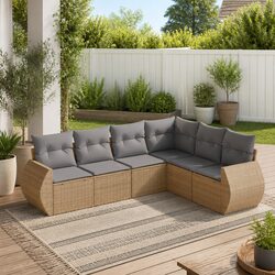 Your 6-Piece Garden Sofa Set: Comfortable Outdoor Seating