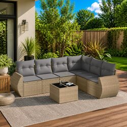 Your New 7 Piece Garden Sofa Set Awaits