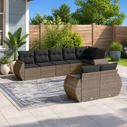 Friendly 8 Piece Outdoor Sofa Set for Your Comfort