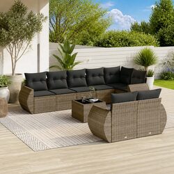 Your New Favorite 9-Piece Garden Sofa Set for Outdoor Fun