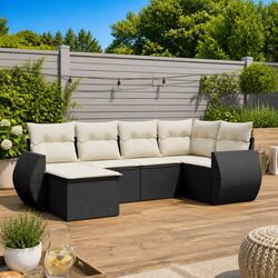Create a Cozy Outdoor Space with Our 6-Piece Sofa Set