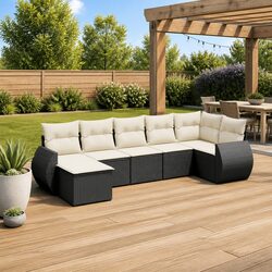 Your Ideal 7 Piece Garden Sofa Set Awaits