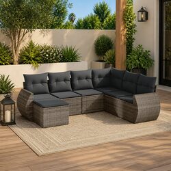 Your New 7 Piece Garden Sofa Set for Outdoor Relaxation