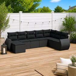 Your Ideal 8 Piece Garden Sofa Set for Relaxing Outdoors