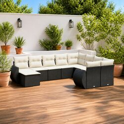 Your Ideal 10 Piece Garden Sofa Set Awaits