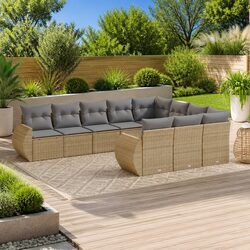 Your New 10-Piece Outdoor Sofa Set Awaits You!