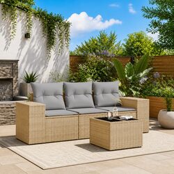 Your Outdoor Oasis Awaits with This 4-Piece Sofa Set