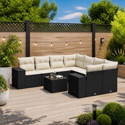 Your Ideal 9 Piece Outdoor Sofa Set with Cushions