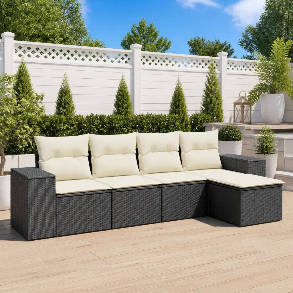 5-Piece Garden Sofa Set for Outdoor Living