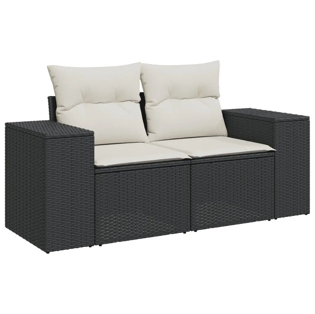 Garden Sofa Set 5 Piece Outdoor Furniture Patio Rattan Sectional with Storage