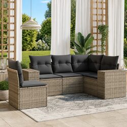 Friendly 5 Piece Outdoor Sofa Set for Relaxation