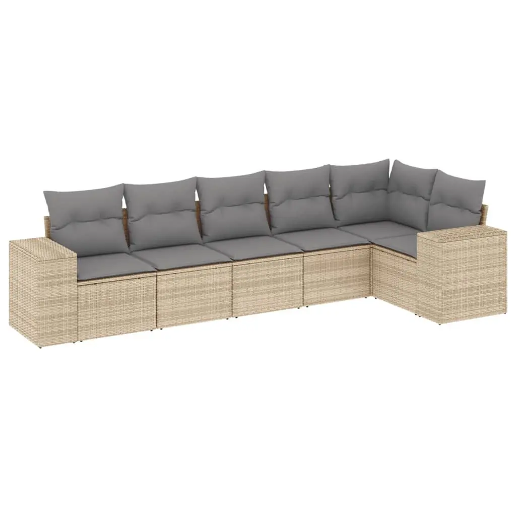 6-Piece Garden Sofa Set