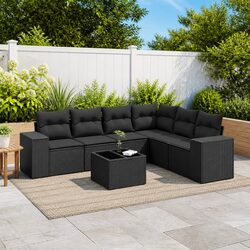Your Outdoor Haven: 7-Piece Garden Sofa Set