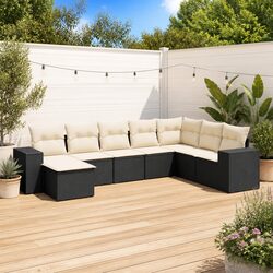 Enjoy Outdoor Comfort with a Versatile 8-Piece Sofa Set