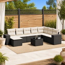 Your New Favorite 9-Piece Garden Sofa Set Awaits