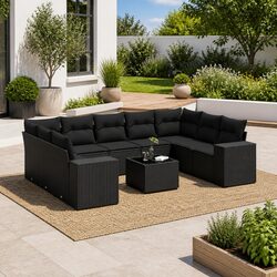Welcome to Your New 10 Piece Outdoor Sofa Set