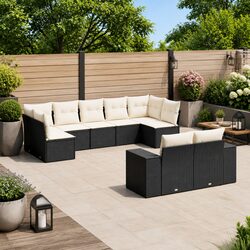Friendly 9-Piece Garden Sofa Set for Your Outdoor Relaxation