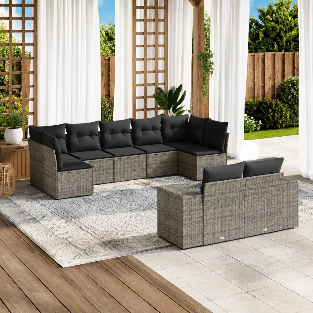 9 Piece Garden Sofa Set
