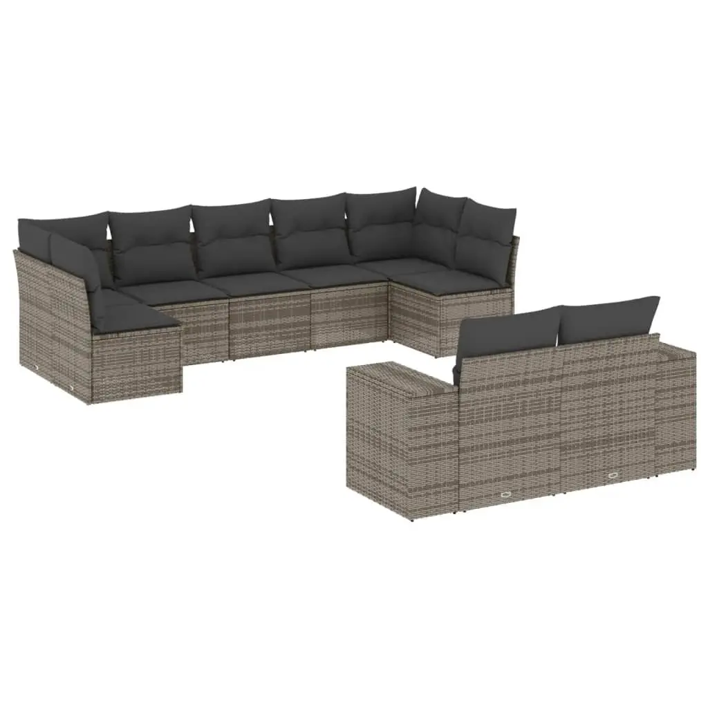 9 Piece Garden Sofa Set